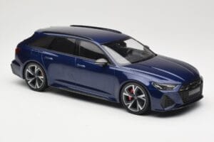 Audi RS6 C8 Avant Blue Metallic Minichamps 1:18 155018011 Druckguss — Bild 4 von 6