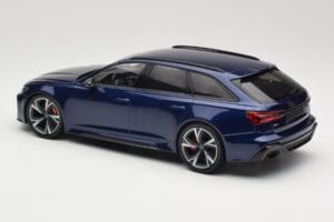 Audi RS6 C8 Avant Blue Metallic Minichamps 1:18 155018011 Druckguss — Bild 5 von 6