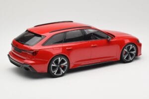 Audi RS6 C8 Avant Red Metallic Minichamps 1:18 155018010 Druckguss — Bild 2 von 6