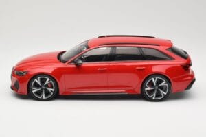 Audi RS6 C8 Avant Red Metallic Minichamps 1:18 155018010 Druckguss — Bild 3 von 6