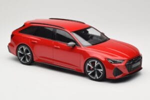 Audi RS6 C8 Avant Red Metallic Minichamps 1:18 155018010 Druckguss — Bild 4 von 6