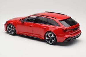 Audi RS6 C8 Avant Red Metallic Minichamps 1:18 155018010 Druckguss — Bild 5 von 6