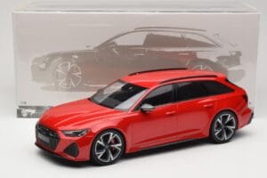 Audi RS6 C8 Avant Red Metallic Minichamps 1:18 155018010 Druckguss — Bild 6 von 6