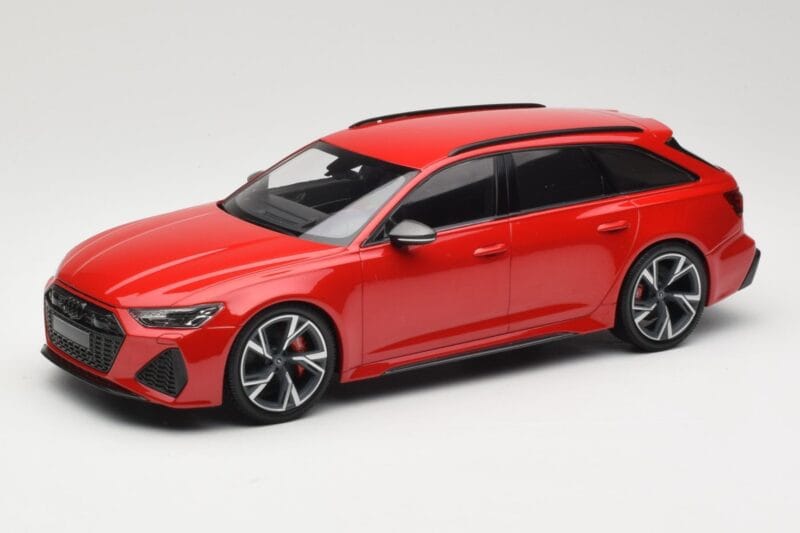 Audi RS6 C8 Avant Red Metallic Minichamps 1:18 155018010 Druckguss