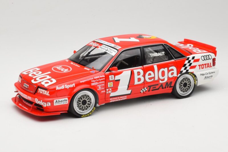 Audi V8 Evolution #1 Team Dubois P-A. Thibaut Belgian Procar 1993 Minichamps 1:18 100931001 Druckguss
