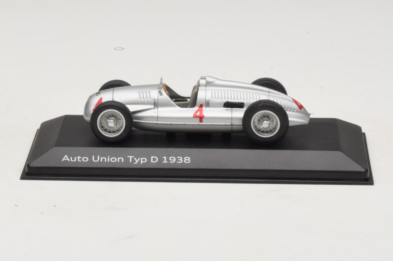 Auto Union Typ D #4 Silber Minichamps 1:43 5030900703 Druckguss
