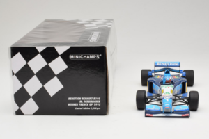 Benetton B195 Renault #1 M. Schumacher Benetton Formula French Grand Prix Winner 1995 Minichamps 1:18 100950001 Druckguss — Bild 6 von 7