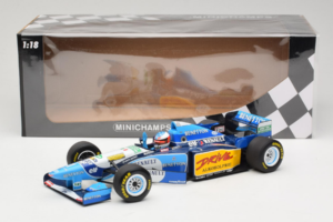 Benetton B195 Renault #1 M. Schumacher Benetton Formula French Grand Prix Winner 1995 Minichamps 1:18 100950001 Druckguss — Bild 7 von 7