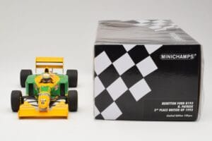 Benetton Ford B193B #5 R. Patrese 3rd Place British GP 1993 Minichamps 1:18 110930906 Druckguss — Bild 6 von 6
