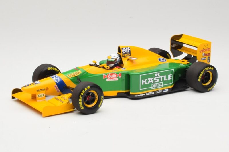 Benetton Ford B193B #5 R. Patrese 3rd Place British GP 1993 Minichamps 1:18 110930906 Druckguss