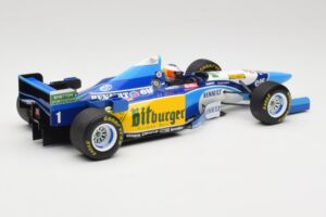 Benetton Renault B195 #1 M. Schumacher Winner Belgian GP 1995 Minichamps 1:18 510952901 Druckguss — Bild 2 von 6