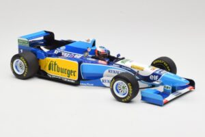 Benetton Renault B195 #1 M. Schumacher Winner Belgian GP 1995 Minichamps 1:18 510952901 Druckguss — Bild 4 von 6