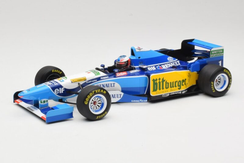 Benetton Renault B195 #1 M. Schumacher Winner Belgian GP 1995 Minichamps 1:18 510952901 Druckguss