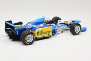 Benetton Renault B195 #1 M. Schumacher Winner Pacific GP F1 World Champion 1995 Minichamps 1:18 510953301 Druckguss — Bild 2 von 6
