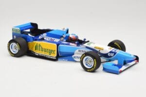 Benetton Renault B195 #1 M. Schumacher Winner Pacific GP F1 World Champion 1995 Minichamps 1:18 510953301 Druckguss — Bild 4 von 6