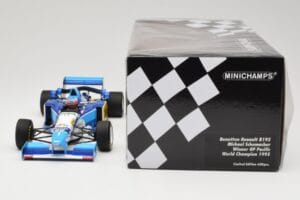 Benetton Renault B195 #1 M. Schumacher Winner Pacific GP F1 World Champion 1995 Minichamps 1:18 510953301 Druckguss — Bild 6 von 6