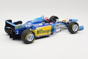 Benetton Renault B195 #2 J. Herbert Winner British GP 1995 Minichamps 1:18 110950802 Druckguss — Bild 2 von 6