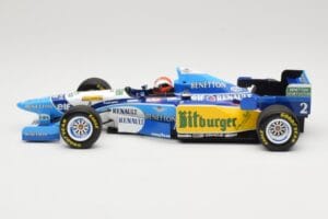 Benetton Renault B195 #2 J. Herbert Winner British GP 1995 Minichamps 1:18 110950802 Druckguss — Bild 3 von 6
