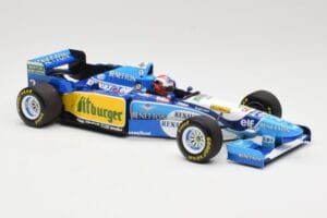 Benetton Renault B195 #2 J. Herbert Winner British GP 1995 Minichamps 1:18 110950802 Druckguss — Bild 4 von 6