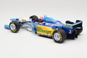 Benetton Renault B195 #2 J. Herbert Winner British GP 1995 Minichamps 1:18 110950802 Druckguss — Bild 5 von 6
