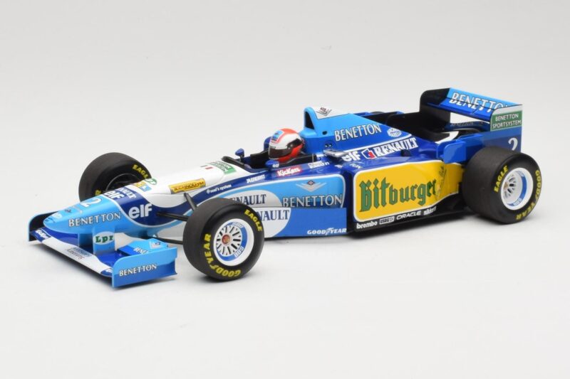 Benetton Renault B195 #2 J. Herbert Winner British GP 1995 Minichamps 1:18 110950802 Druckguss