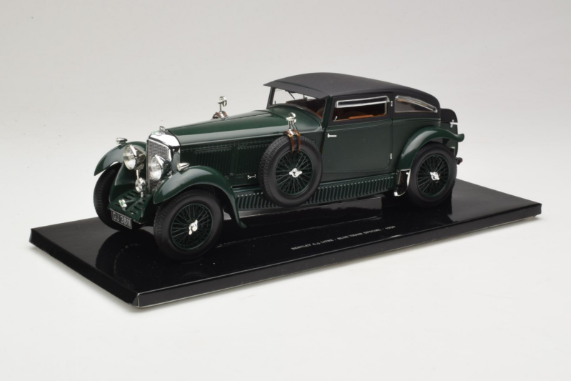 Bentley 6.5 Litre Gurney Nutting Saloon Blue Train Special Grün Minichamps 1:18 100139520 Druckguss