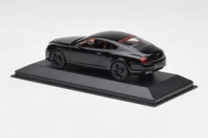 Bentley Continental GT Schwarz Mit Schwarzen Felgen Minichamps 1:43 BENTLEY002 Druckguss — Bild 3 von 4
