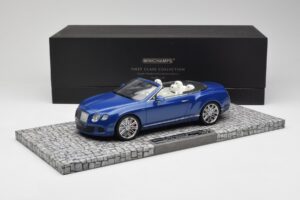 Bentley Continental GT Speed Cabriolet Blau Minichamps 1:18 107139331 Druckguss — Bild 6 von 6