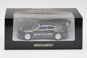 Bentley Continental GT World Record Car on Ice Schwarz Minichamps 1:43 436139026-O Druckguss — Bild 4 von 4