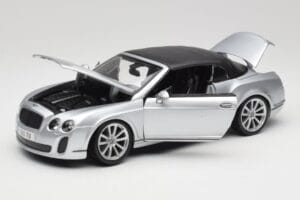 Bentley Continental Supersports Cabriolet 1. Generation Silber Bburago 1:18 18-11037S Druckguss — Bild 2 von 8