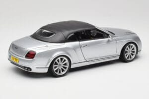 Bentley Continental Supersports Cabriolet 1. Generation Silber Bburago 1:18 18-11037S Druckguss — Bild 3 von 8