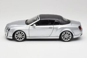 Bentley Continental Supersports Cabriolet 1. Generation Silber Bburago 1:18 18-11037S Druckguss — Bild 4 von 8