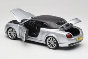 Bentley Continental Supersports Cabriolet 1. Generation Silber Bburago 1:18 18-11037S Druckguss — Bild 5 von 8