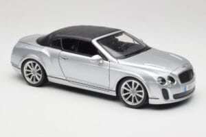 Bentley Continental Supersports Cabriolet 1. Generation Silber Bburago 1:18 18-11037S Druckguss — Bild 6 von 8