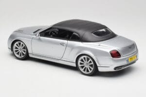 Bentley Continental Supersports Cabriolet 1. Generation Silber Bburago 1:18 18-11037S Druckguss — Bild 7 von 8