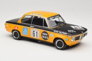 BMW 1600-2 BMW Alpina #61 R. Herzog / N. Lauda DNF 6 Hours Nurburgring 1970 Minichamps 1:18 155702661 Druckguss — Bild 4 von 6