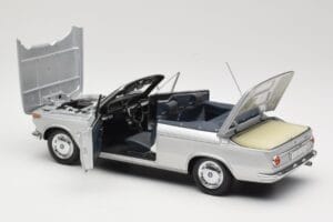 BMW 1600 Cabriolet Silber Minichamps 1:18 80430145819 Druckguss — Bild 5 von 8