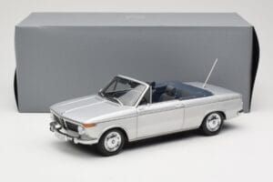 BMW 1600 Cabriolet Silber Minichamps 1:18 80430145819 Druckguss — Bild 8 von 8
