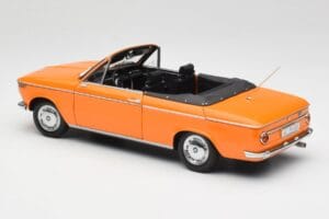 BMW 1600 Cabriolet Orange Minichamps 1:18 100021030-O Druckguss — Bild 7 von 8