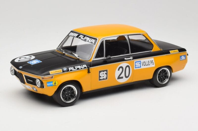 BMW 1600 E10 #20 Alpina H. Marko Class Winner Austria Trophy Salzburg ETCC 1970 Minichamps 1:18 155702620 Druckguss