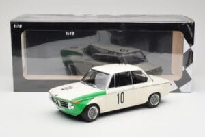 BMW 2002 Tii E10 #10 H. Hahne / D. Quester Winners Nürburgring 1968 Minichamps 1:18 155682710 Druckguss — Bild 6 von 6
