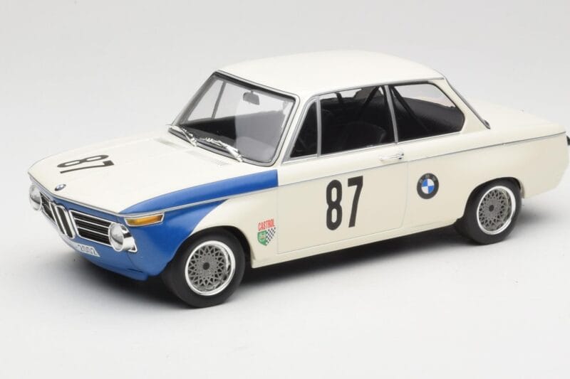 BMW 2002 Tii E10 #87 H. Hahne Grand Prix Brno 1969 Minichamps 1:18 155692787 Druckguss