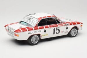 BMW 2800 CS E9 #15 Team Marabout Gaye / S. Braillard 24 Hours of Spa 1972 Minichamps 1:18 155722715 Druckguss — Bild 2 von 6