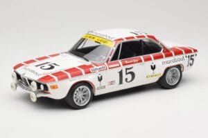 BMW 2800 CS E9 #15 Team Marabout Gaye / S. Braillard 24 Hours of Spa 1972 Minichamps 1:18 155722715 Druckguss