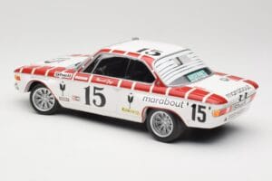 BMW 2800 CS E9 #15 Team Marabout Gaye / S. Braillard 24 Hours of Spa 1972 Minichamps 1:18 155722715 Druckguss — Bild 5 von 6