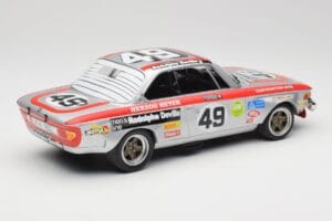 BMW 2800 CS E9 #49 Team Schnitzer G. Herzog / H. Heyer 24 Hours of Spa 1972 Minichamps 1:18 155722749 Druckguss — Bild 2 von 6