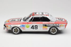 BMW 2800 CS E9 #49 Team Schnitzer G. Herzog / H. Heyer 24 Hours of Spa 1972 Minichamps 1:18 155722749 Druckguss — Bild 3 von 6