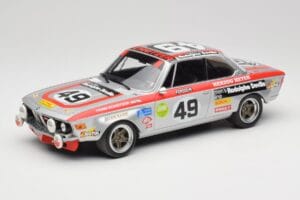 BMW 2800 CS E9 #49 Team Schnitzer G. Herzog / H. Heyer 24 Hours of Spa 1972 Minichamps 1:18 155722749 Druckguss
