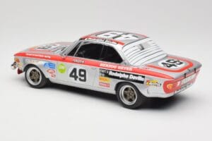 BMW 2800 CS E9 #49 Team Schnitzer G. Herzog / H. Heyer 24 Hours of Spa 1972 Minichamps 1:18 155722749 Druckguss — Bild 5 von 6