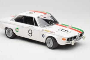 BMW 2800 CS E9 #9 Castrol BMW T. Moorkens / E. Haxhe 24 Hours of Spa 1971 Minichamps 1:18 155712709 Druckguss — Bild 4 von 6